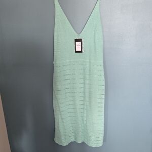 City Chic Mint Green Midi Dress